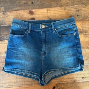 BDG Blue High Waist Denim Shorts